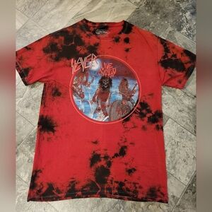 Slayer TYE DYE TSHIRT. MENS SMALL.